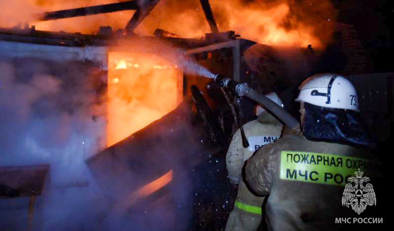 Мужчина погиб при пожаре в Вилюйском районе Якутии