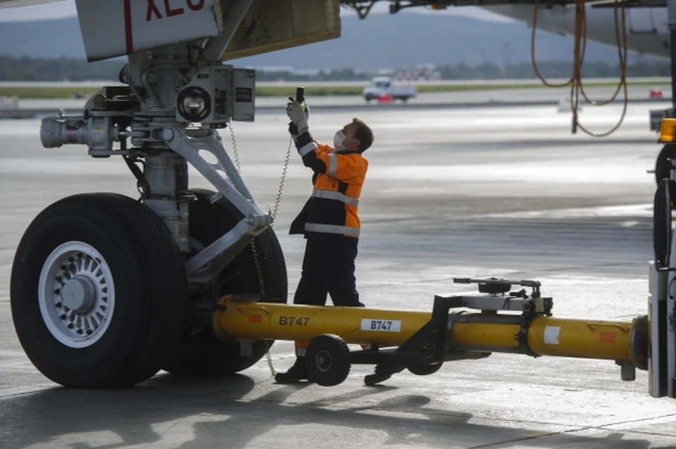 Пассажирский самолет столкнулся со стаей птиц при взлете в аэропорту Иркутска