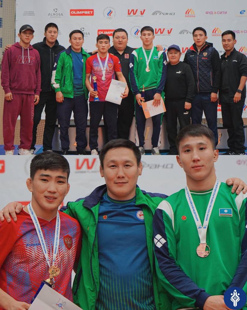Якутские борцы завоевали медали Первенства России по вольной борьбе