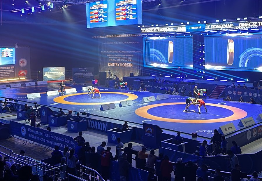 Четверо борцов из Якутии вышли в финал турнира памяти Дмитрия Коркина
