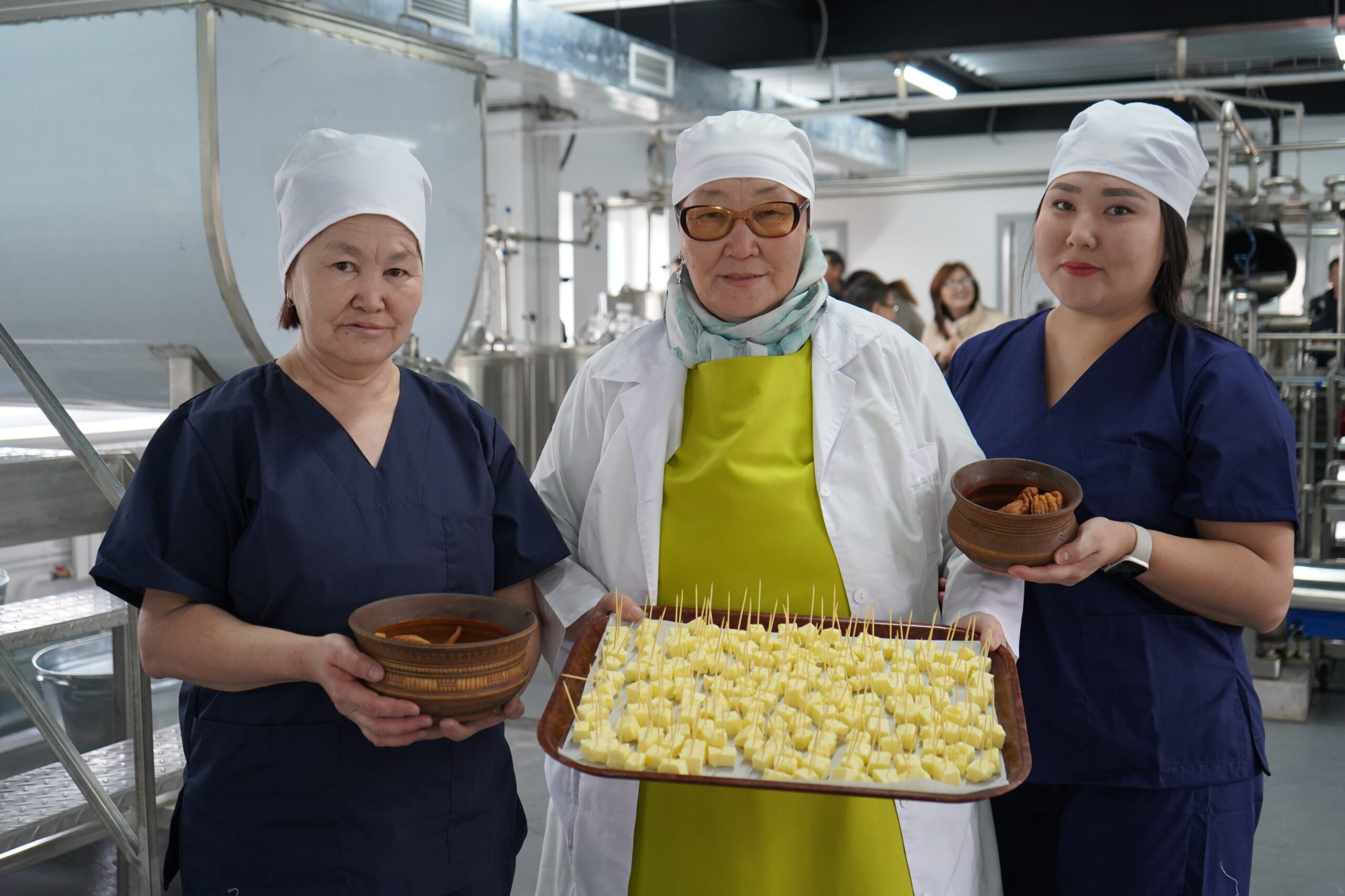 Молочный цех открыли в селе Хоробут Мегино-Кангаласского района Якутии