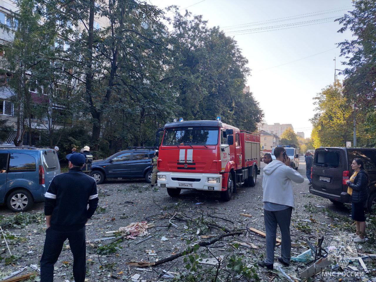 Взрыв газа произошел в жилом доме в Балашихе Московской области
