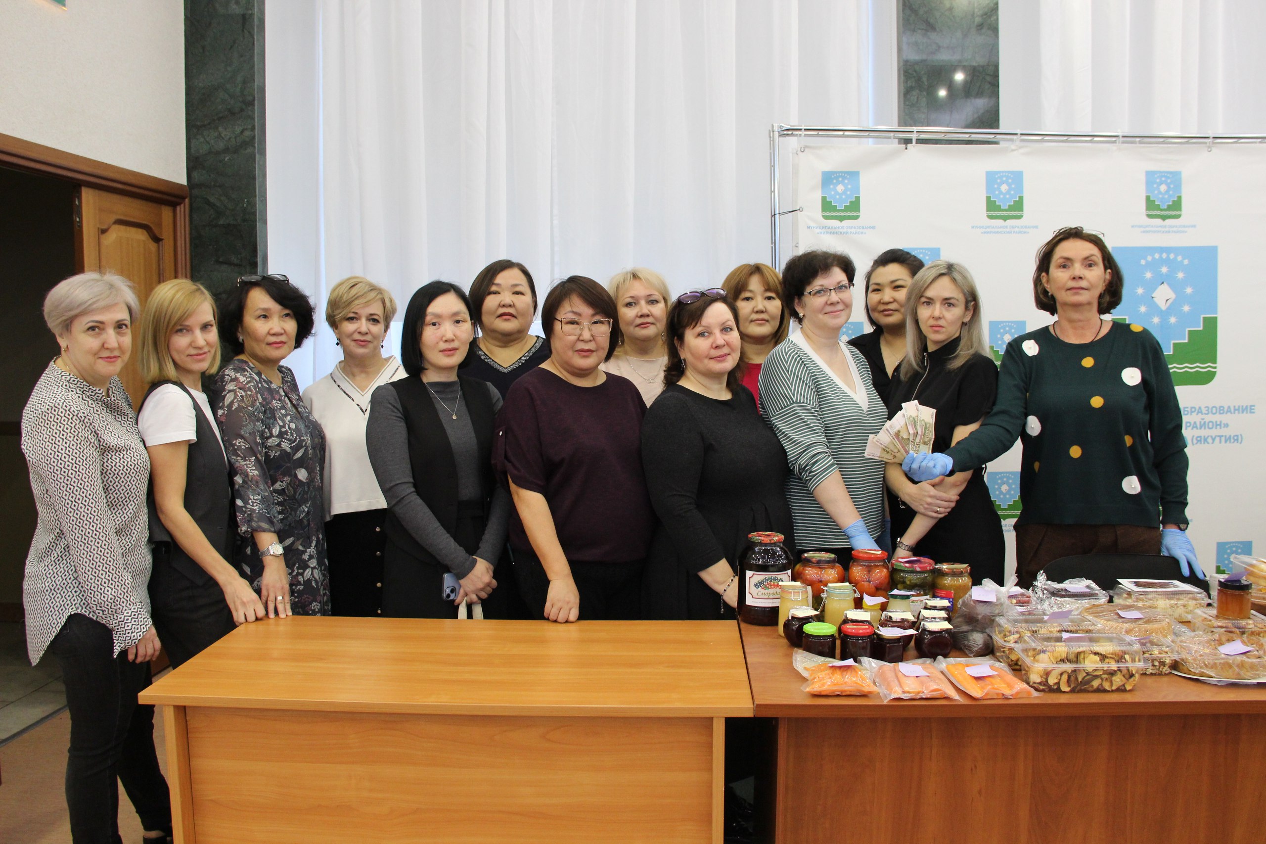 Акцию «Ярмарка добра» провели в Мирнинском районе в поддержку семей участников СВО