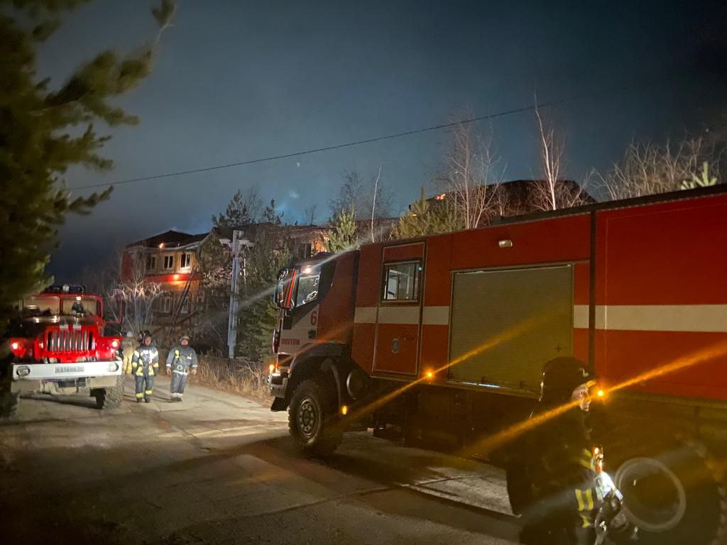 Пожар в гостиничном комплексе ликвидировали в Якутске
