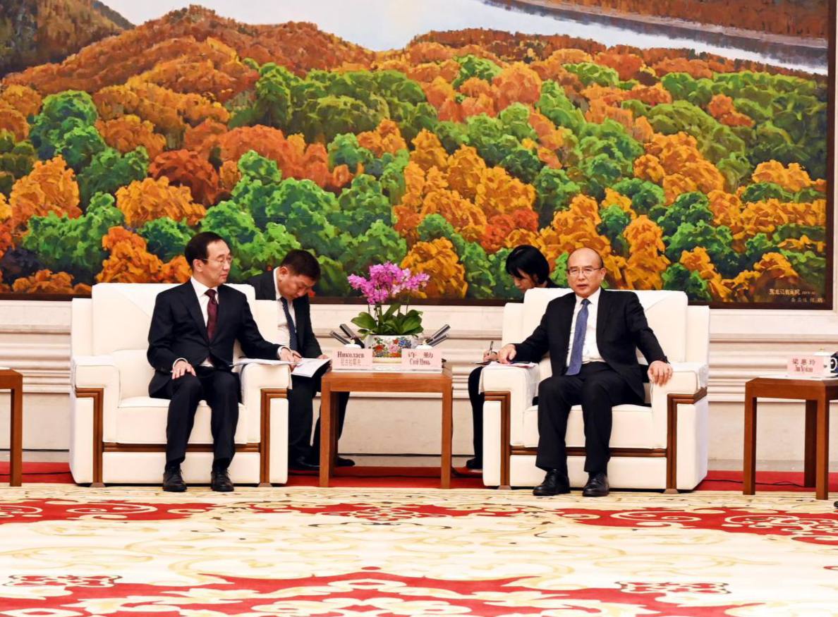 Глава Якутии обсудил сотрудничество с провинцией Хэйлунцзян в Китае