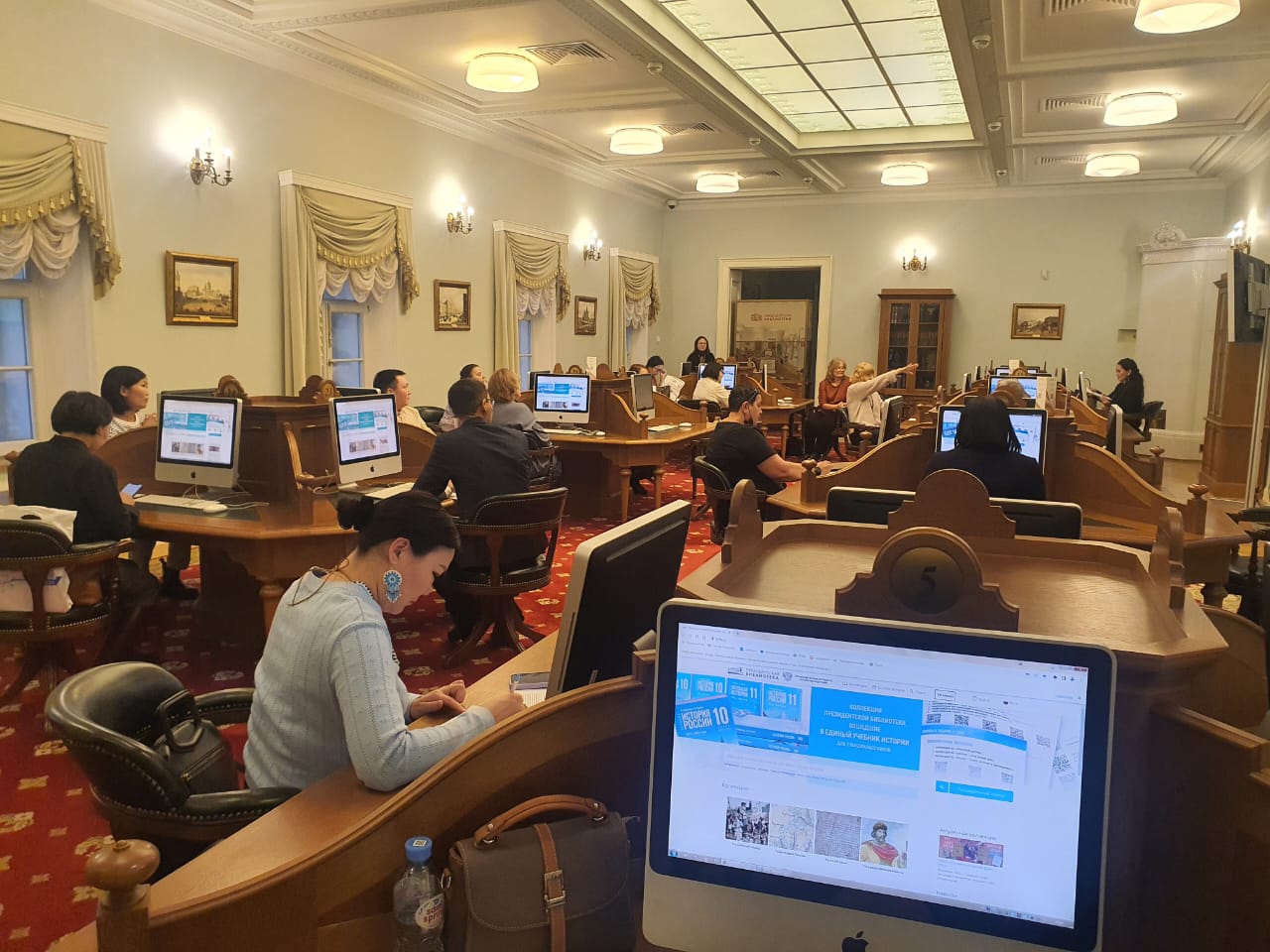 Якутские библиотекари проходят курсы повышения квалификации в Санкт-Петербурге