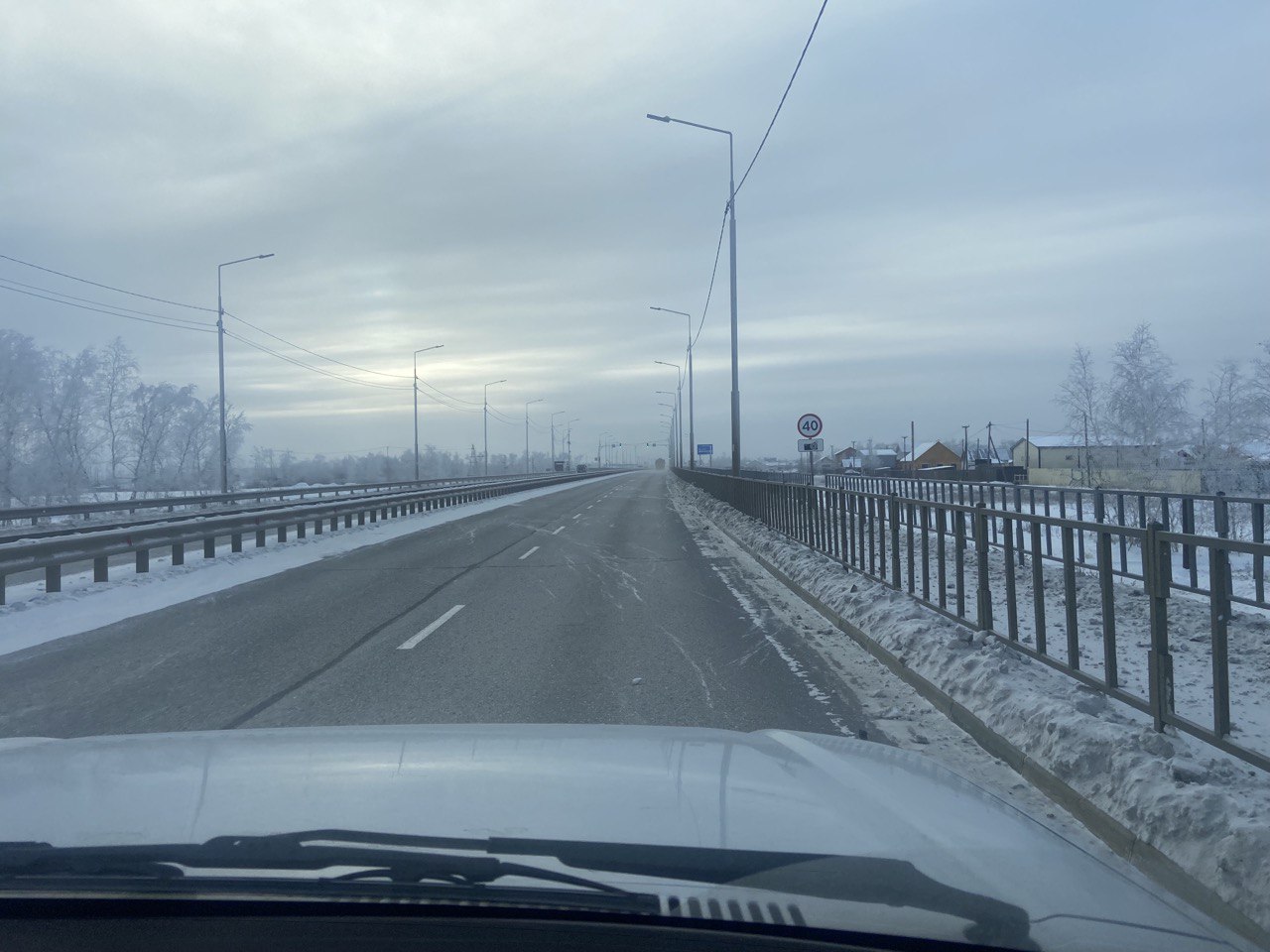 Скоростной режим снизили на автодороге «Нам» в Якутии