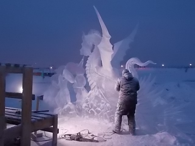 Команды из России и Монголии примут участие в конкурсе ледовых скульптур в Якутске