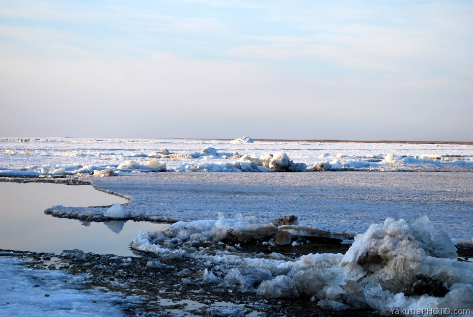 Тело мужчины, провалившегося под лед на реке Колыме, нашли в Якутии