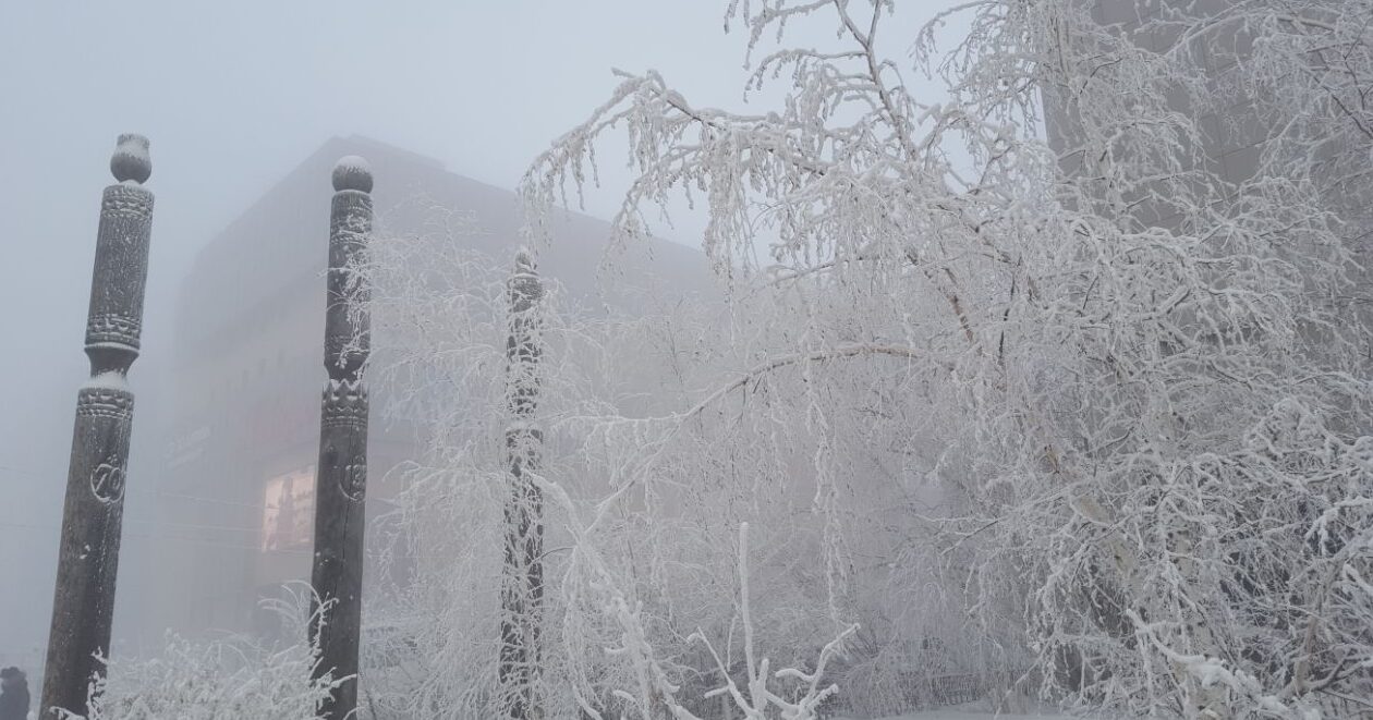 Небольшой снегопад ожидается на западе Якутии 31 декабря