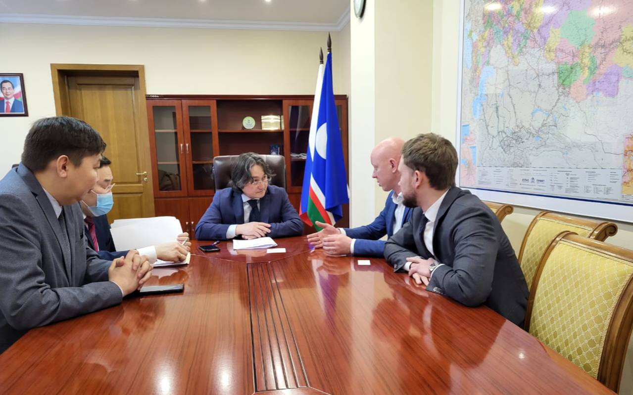 Джулустан Борисов провел встречу с делегацией АО «Корпорация развития Дальнего Востока и Арктики»