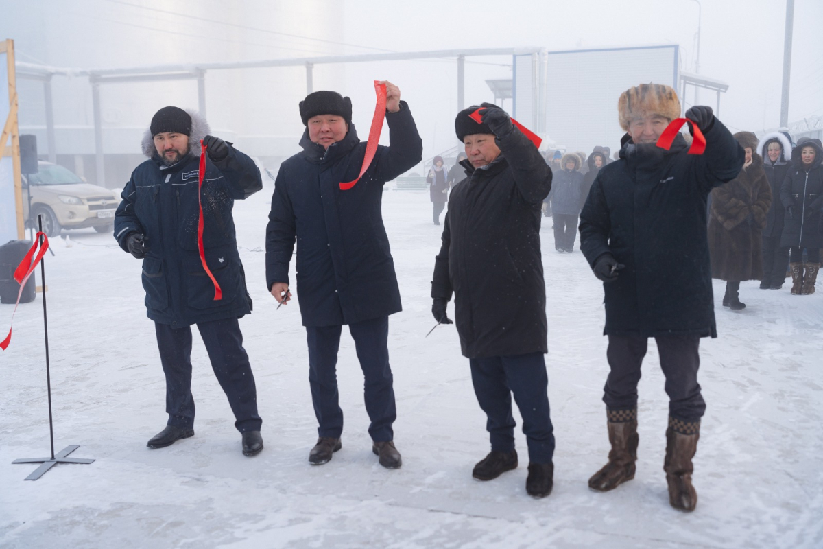 Открытие водоузла №5 состоялось в Якутске