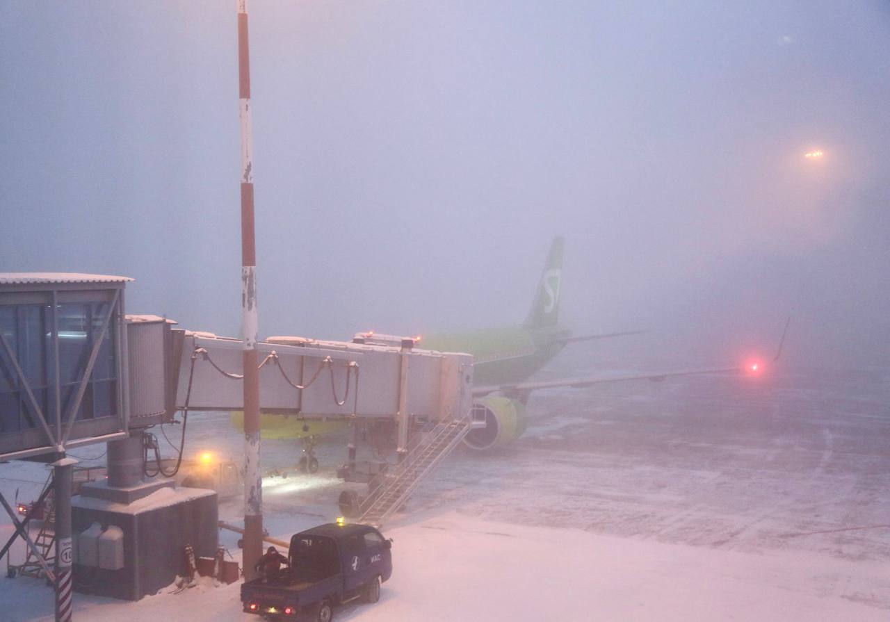 Несколько авиарейсов задержали из-за тумана в Якутске
