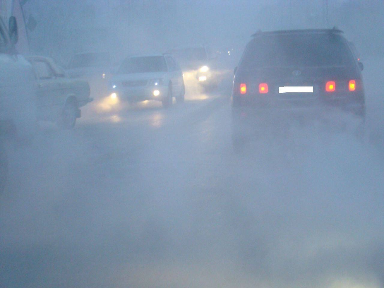 Госавтоинспекция рекомендует якутянам быть внимательными при поездках в условиях тумана