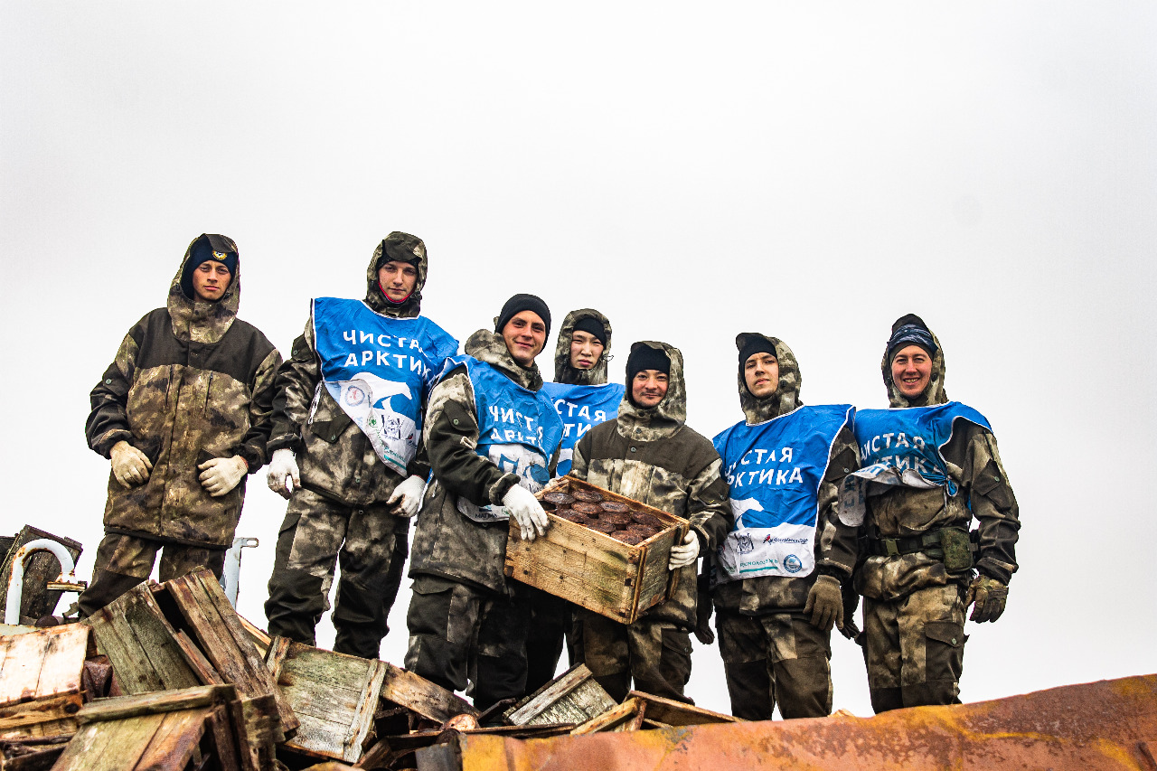 Около 850 тонн металлолома собрали по проекту «Чистая Арктика» в Якутии