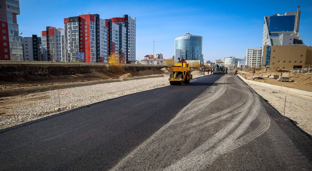 Более 160 км дорог построили и отремонтировали в Якутске за пять лет