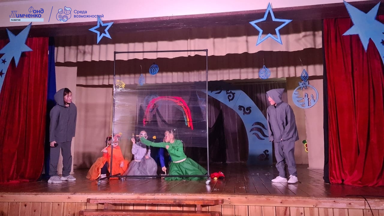 Детская театр-студия «Саха Kids» работает в Мегино-Кангаласском районе