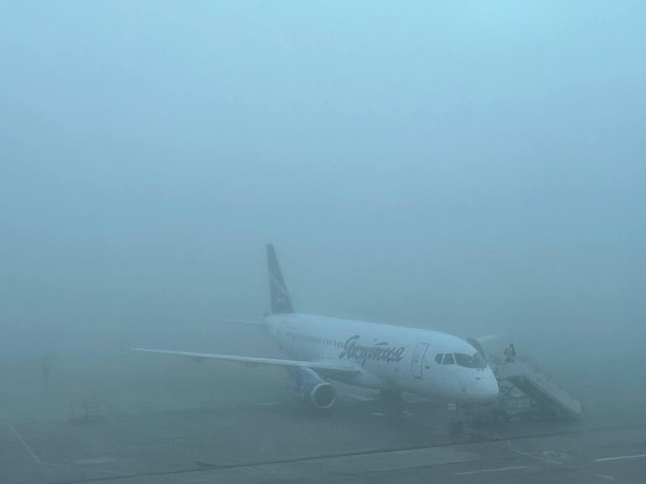 Вылет и прибытие ряда авиарейсов задержали в аэропорту Якутска