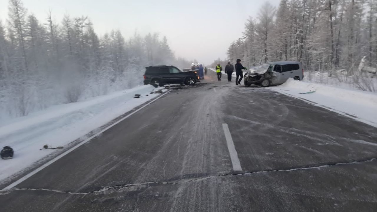 Водитель погиб в ДТП на автодороге «Вилюй» в Якутии