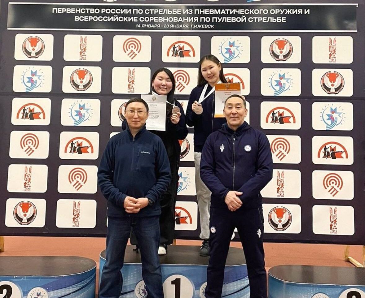 Якутянки завоевали серебро и бронзу на первенстве России по пулевой стрельбе