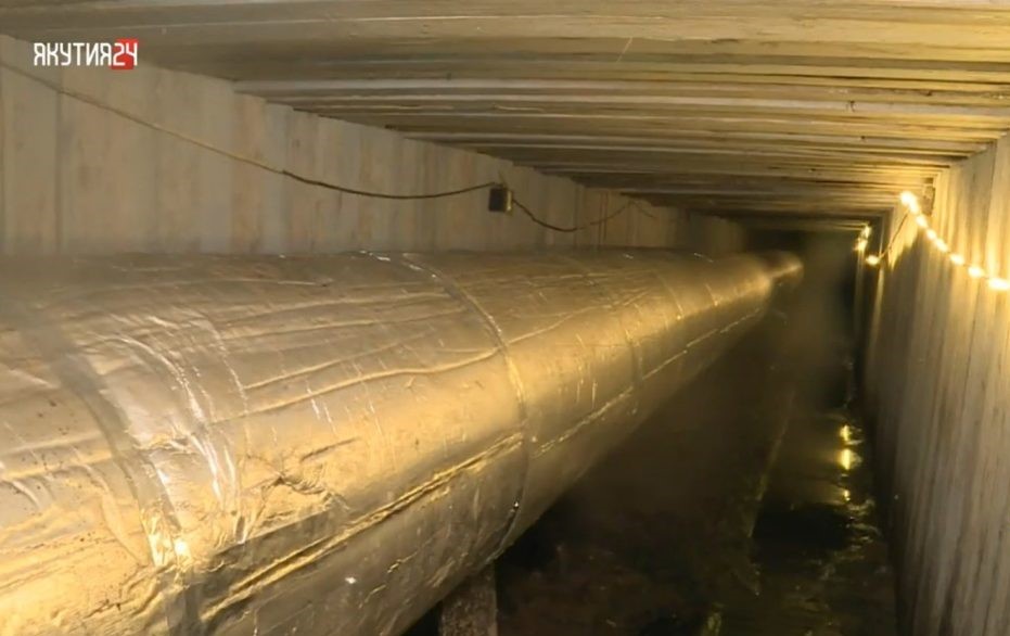 Строительство канализационного коллектора №3 Якутска завершено на 95%