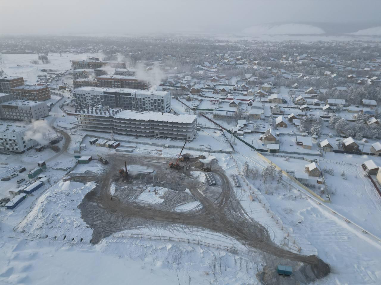 Строительство детского сада началось в микрорайоне «Звездный» в Якутске