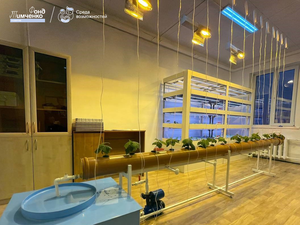 Круглогодичную агролабораторию открыли в школе Мегино-Кангаласского района