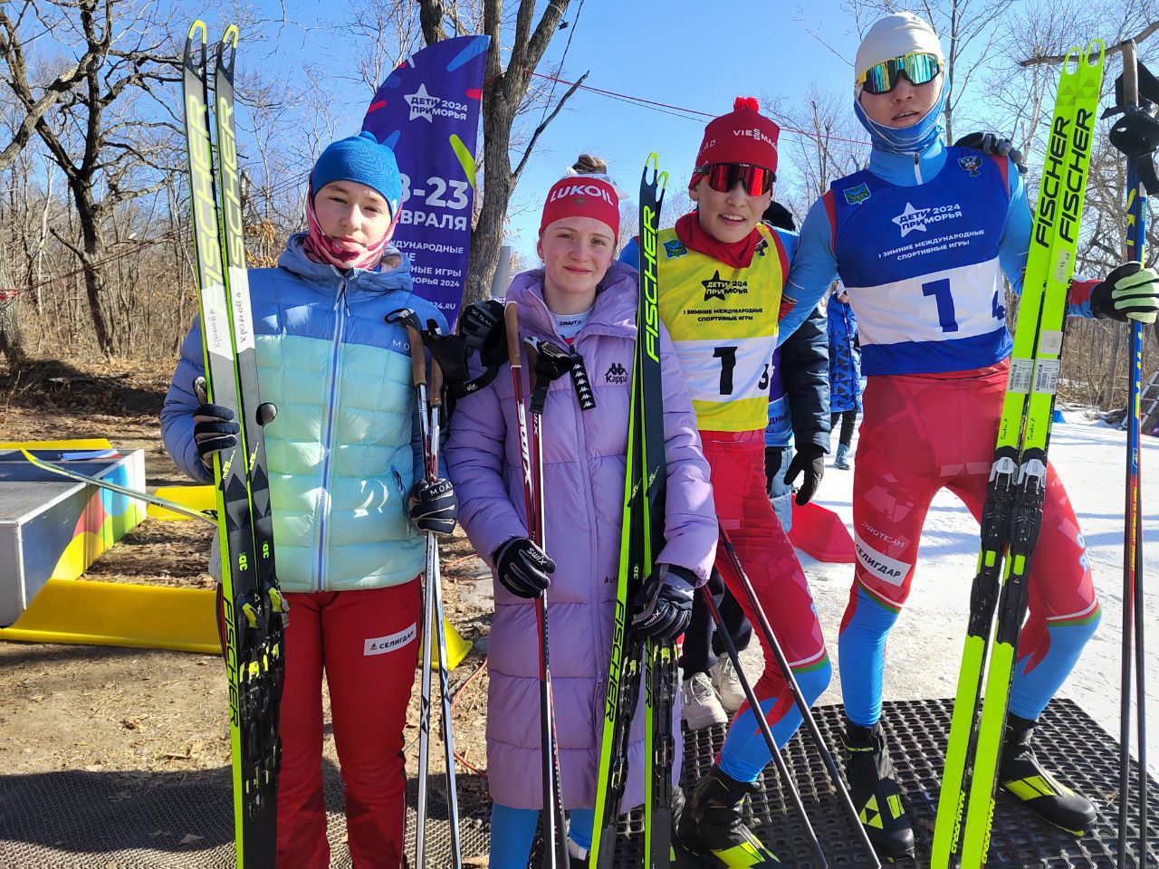 Команда лыжных гонщиков Якутии победила в эстафетной гонке игр «Дети Приморья»