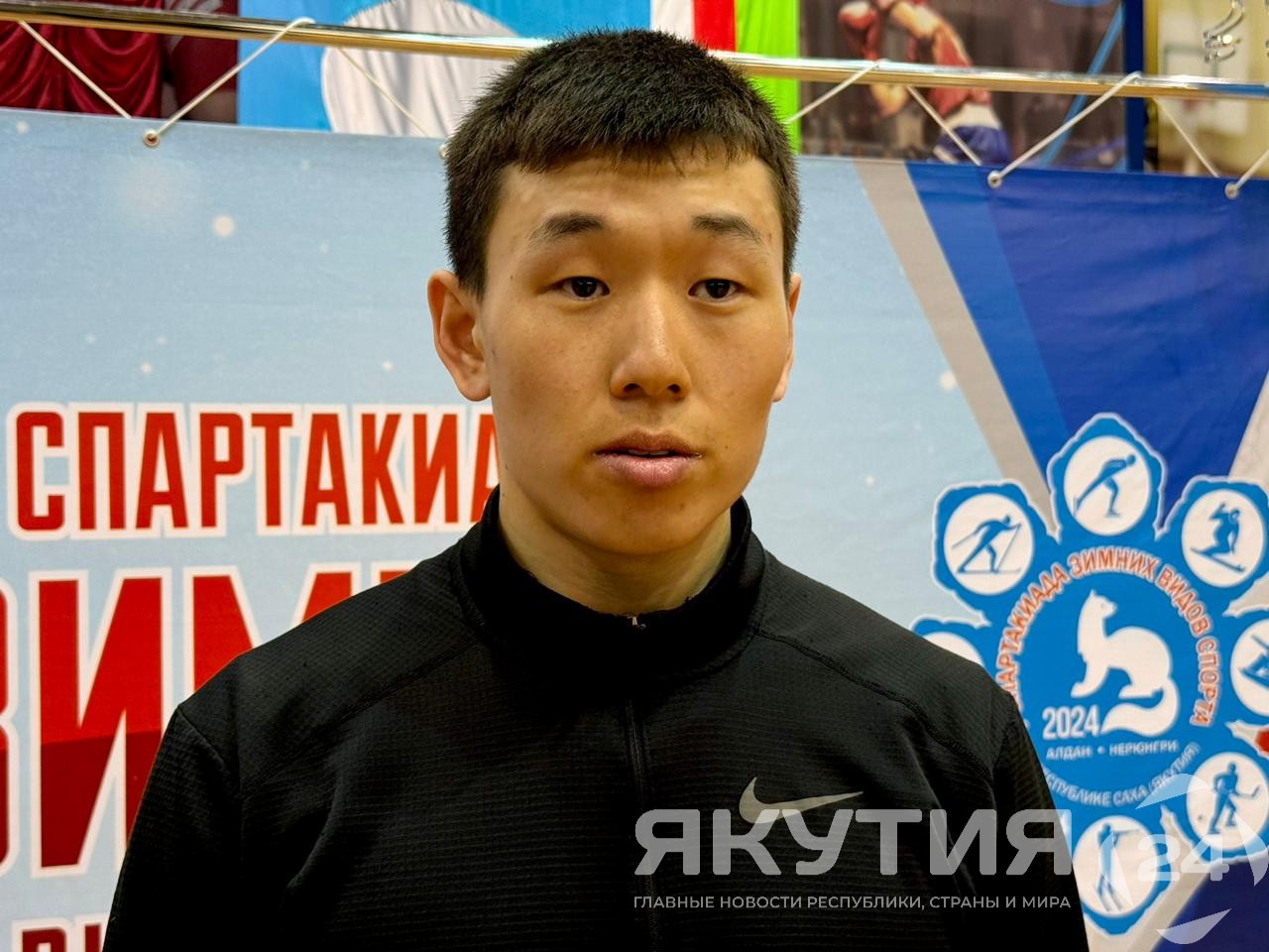 Егор Терентьев установил новый рекорд спартакиады зимних видов спорта Якутии по тройному прыжку