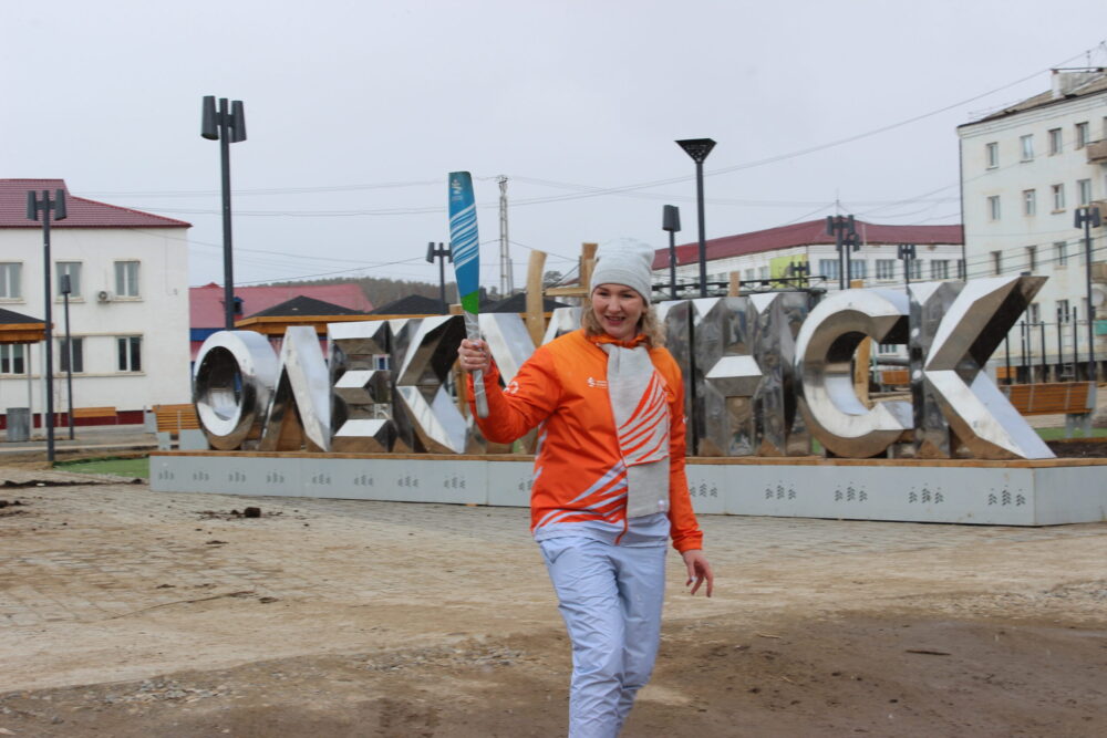 Эстафета огня игр «Дети Азии» прошла в Олекминском районе Якутии