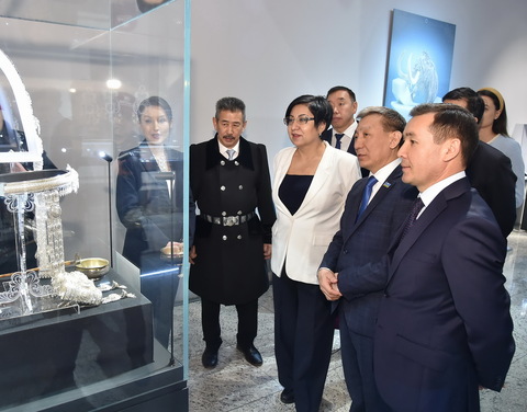 Cокровища Якутии представили в Национальном музее Казахстана