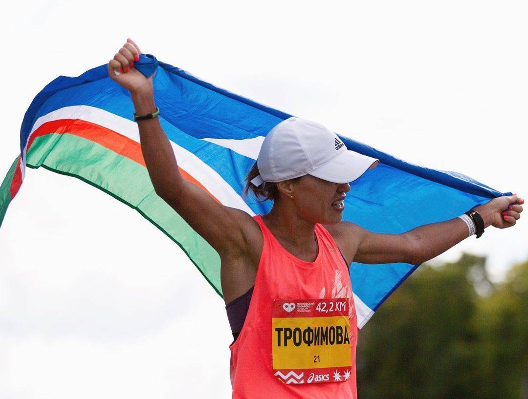 Сардана Трофимова стала четвертой на марафоне в Ганновере
