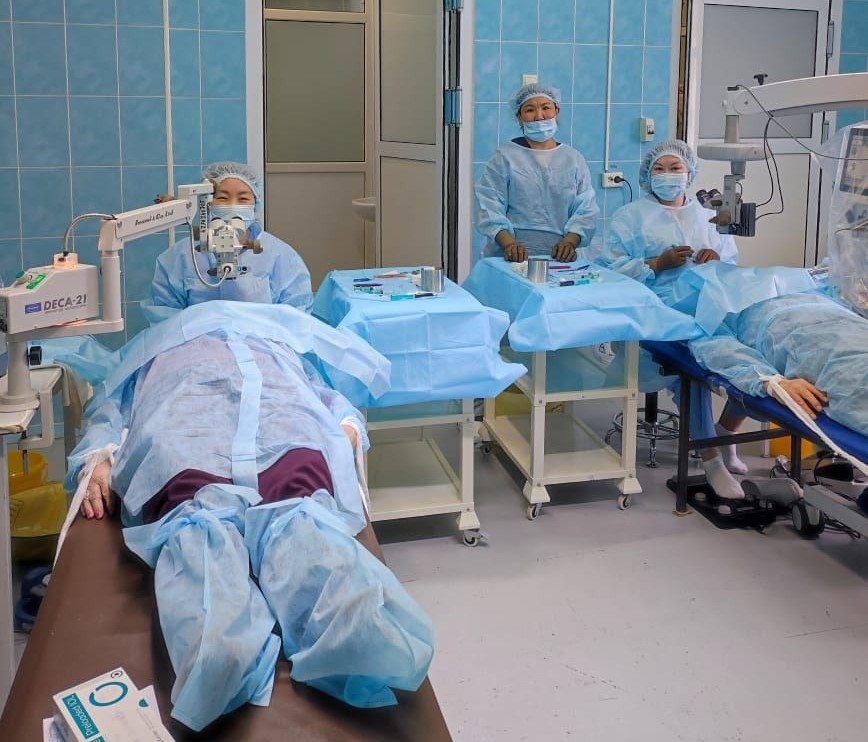 Более 100 операций провела выездная бригада офтальмологов в Нерюнгри