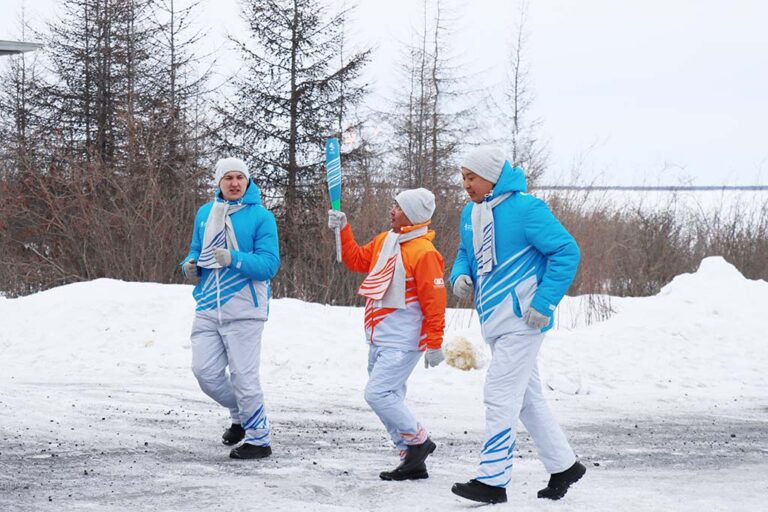 Эстафета огня игр «Дети Азии» прошла в 15 районах Якутии