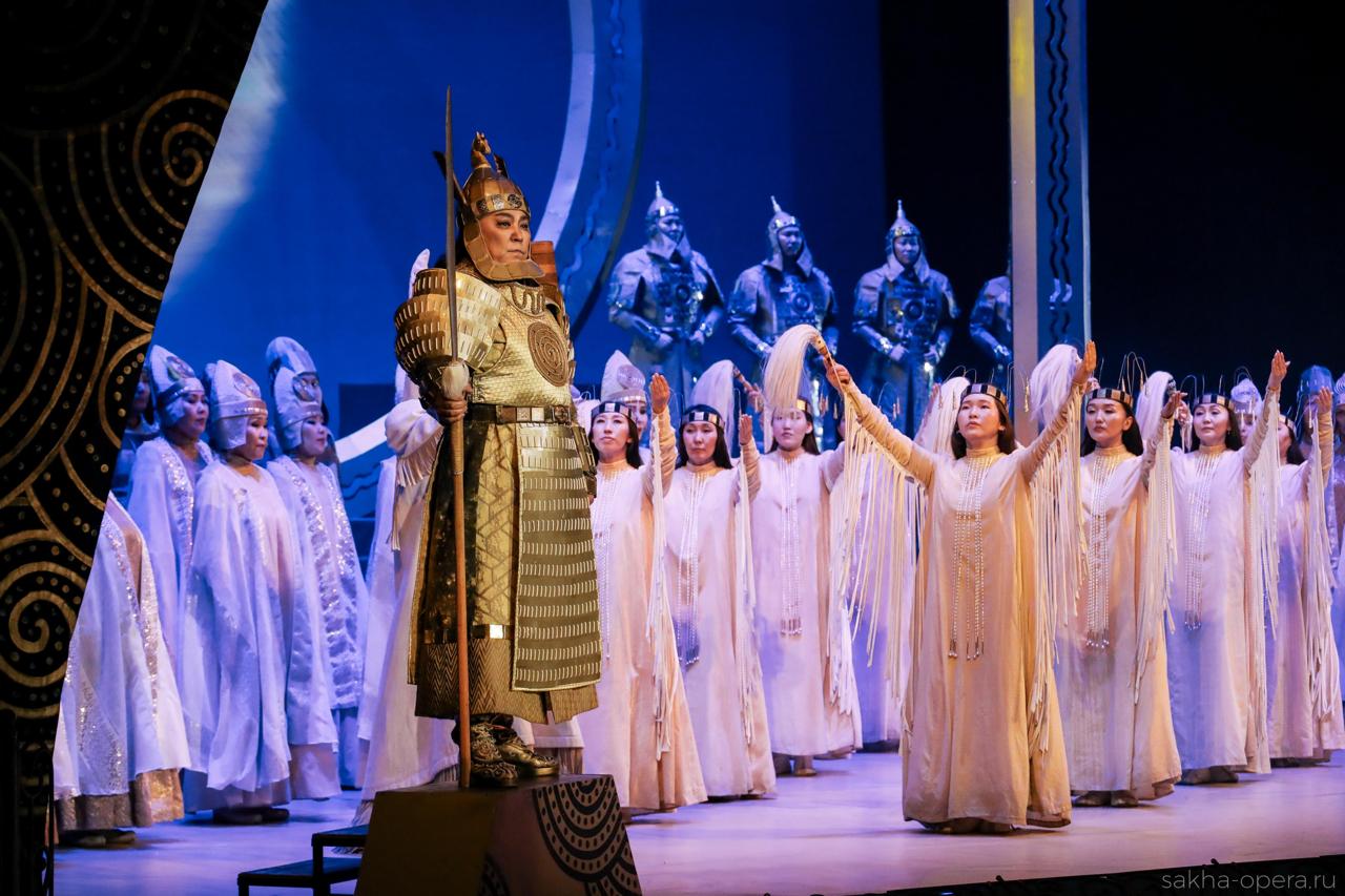 Опера «Нюргун Боотур» прошла с оглушительным успехом в городах Казахстана в рамках Дня Якутии