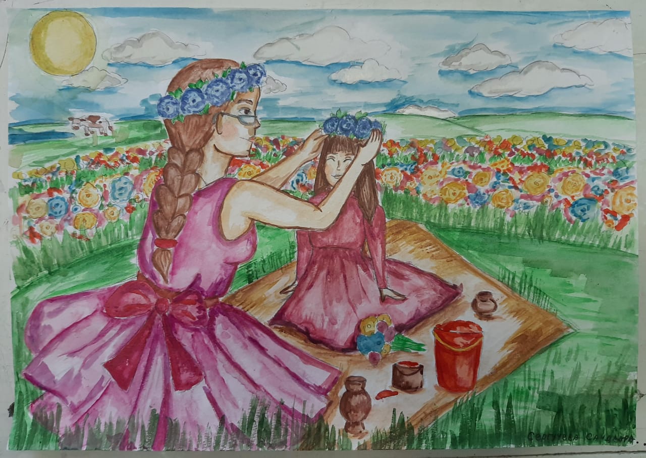 Детский конкурс рисунков «Пусть всегда будет МАМА» пройдет в Якутии