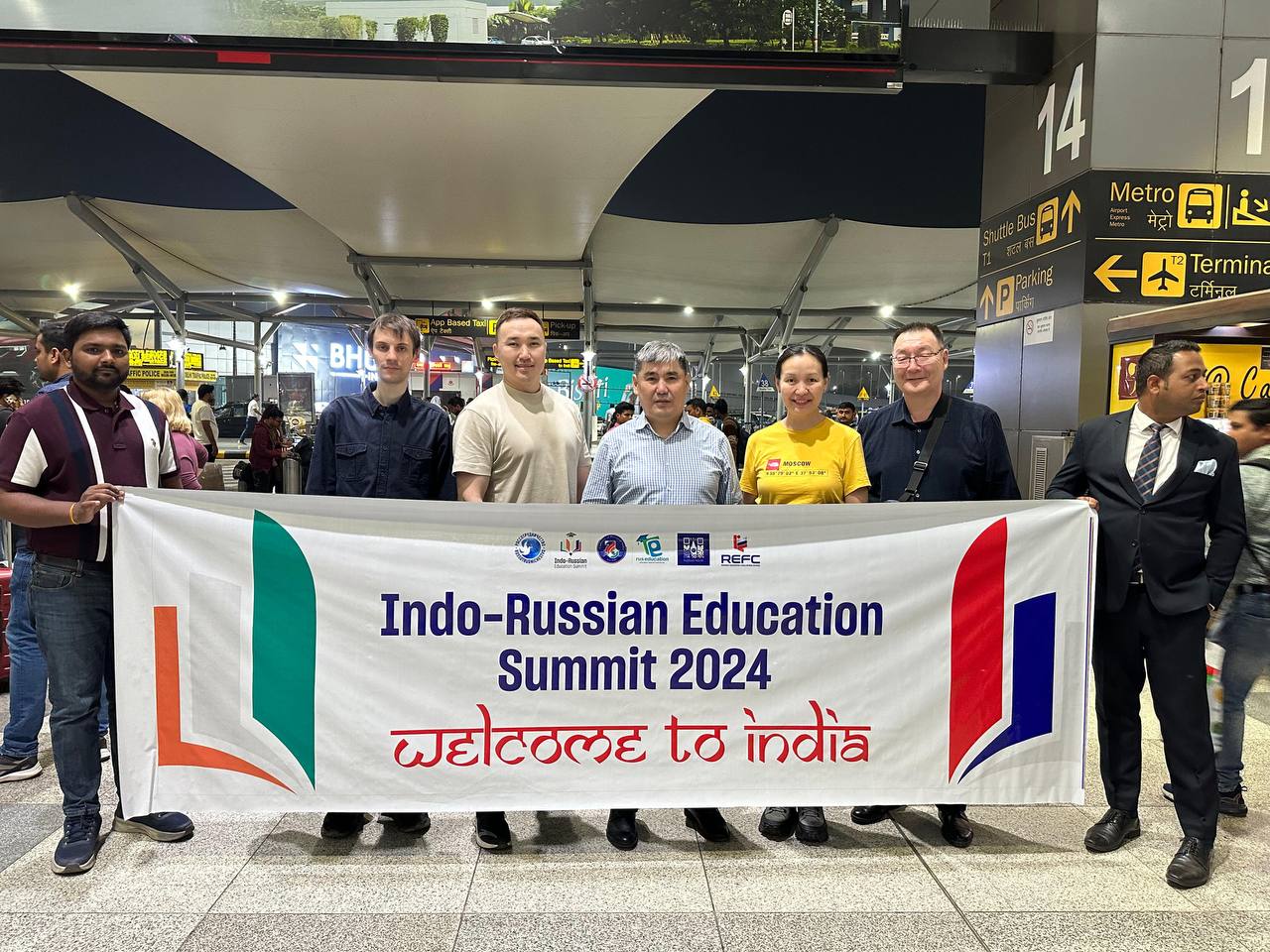 Делегация СВФУ работает на индийско-российском образовательном саммите