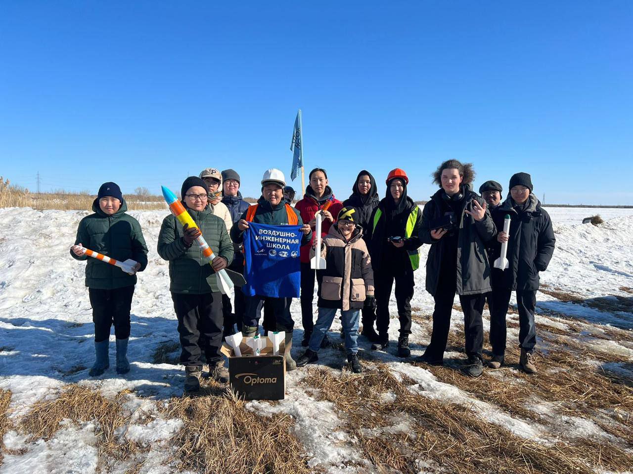 Воспитанники Космоквантума произвели запуски ракет в Якутске