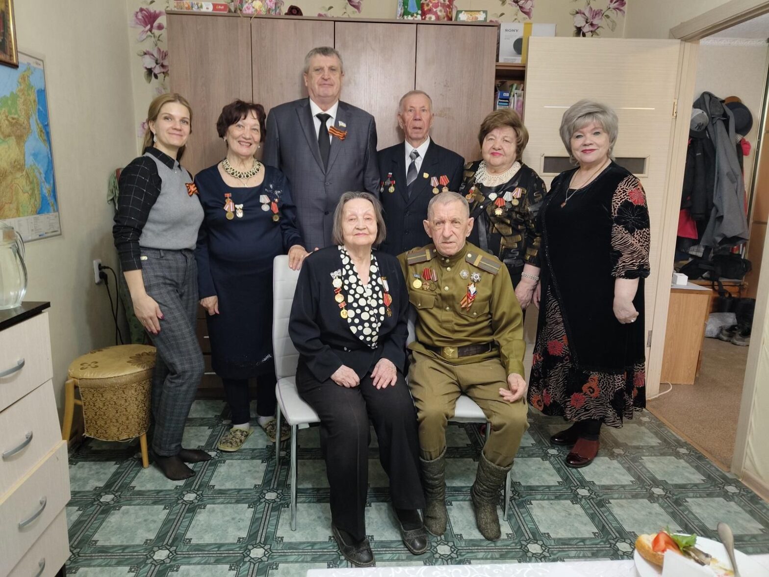 Национально-культурные объединения Якутии принимают участие в акции «В гости к ветерану»