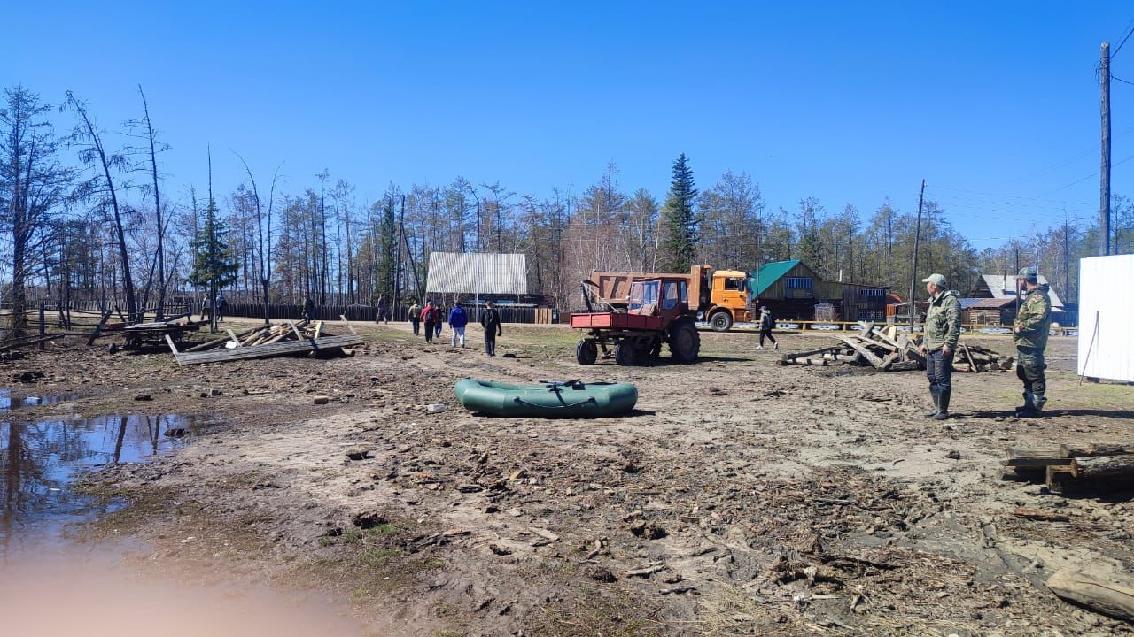 1,5 тысяч кубов мусора вывезено из села Модут Намского района