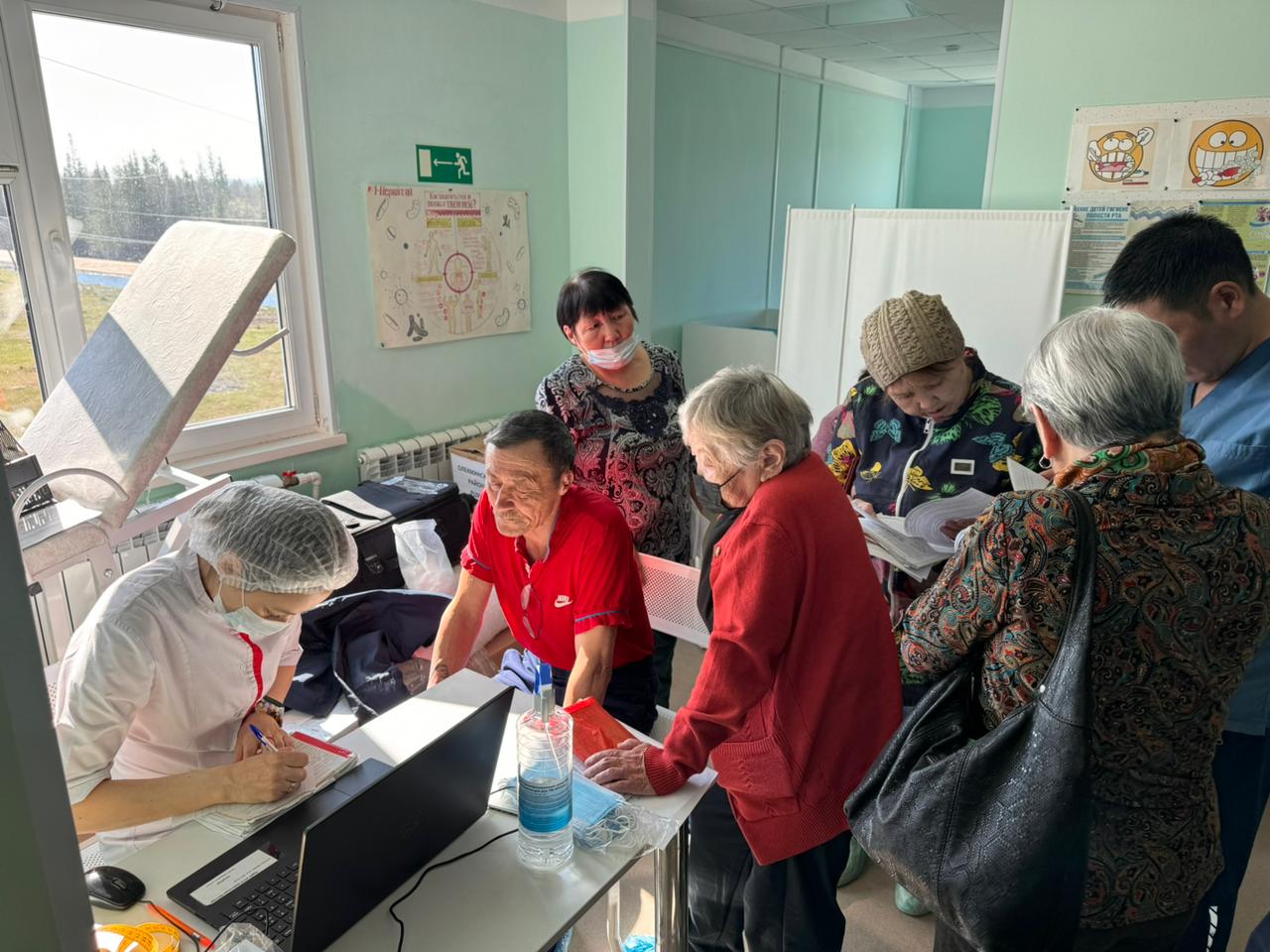 Мобильные доктора работают в Олекминском районе Якутии