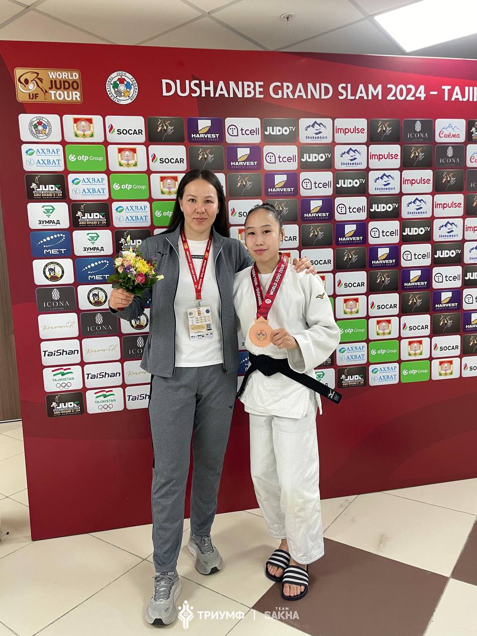 Дзюдоистка Аина Моисеева завоевала бронзовую медаль «Большого шлема» в Душанбе