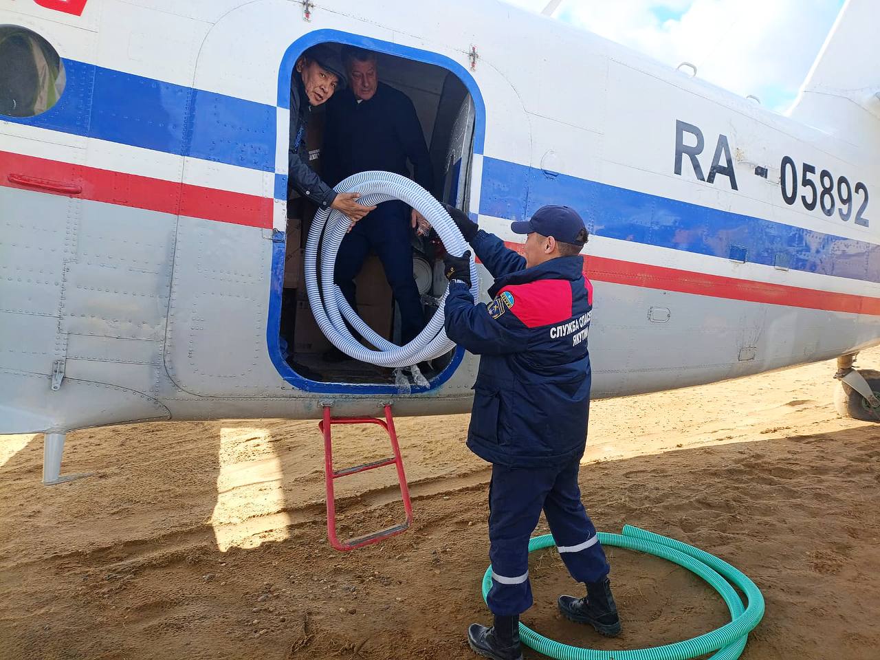Очередная партия гуманитарной помощи направлена в Олекминский район Якутии