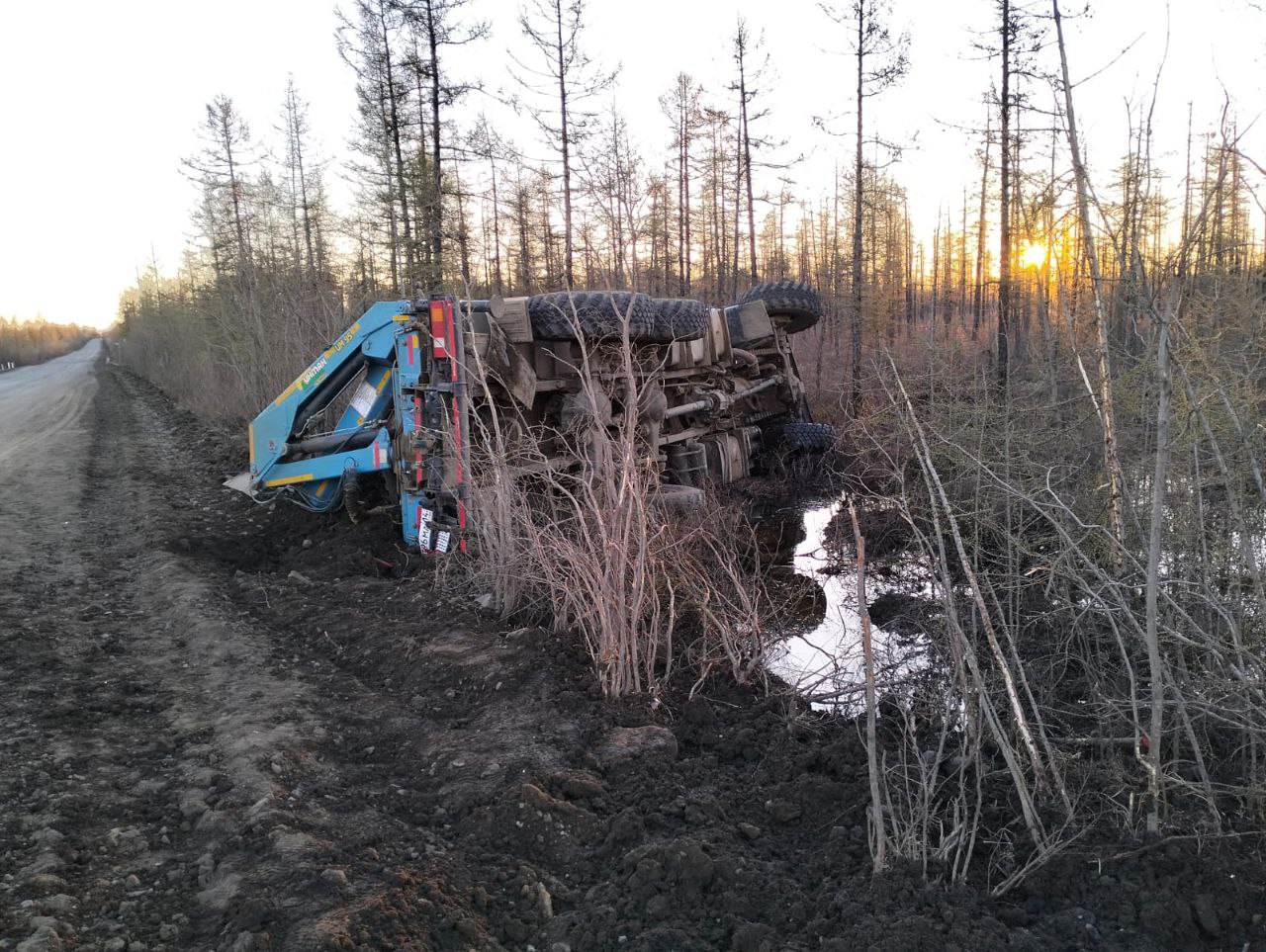 Водитель погиб в ДТП на автодороге «Анабар»