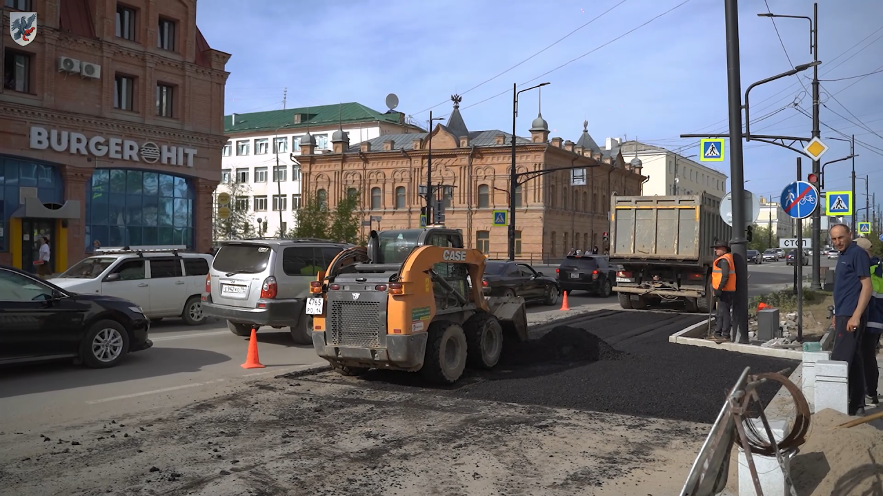 Ямочный ремонт дорог в Якутске завершат 19 июня