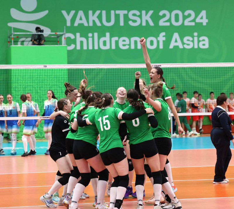 Сборная Беларуси — чемпионы VIII Игр «Дети Азии» по волейболу