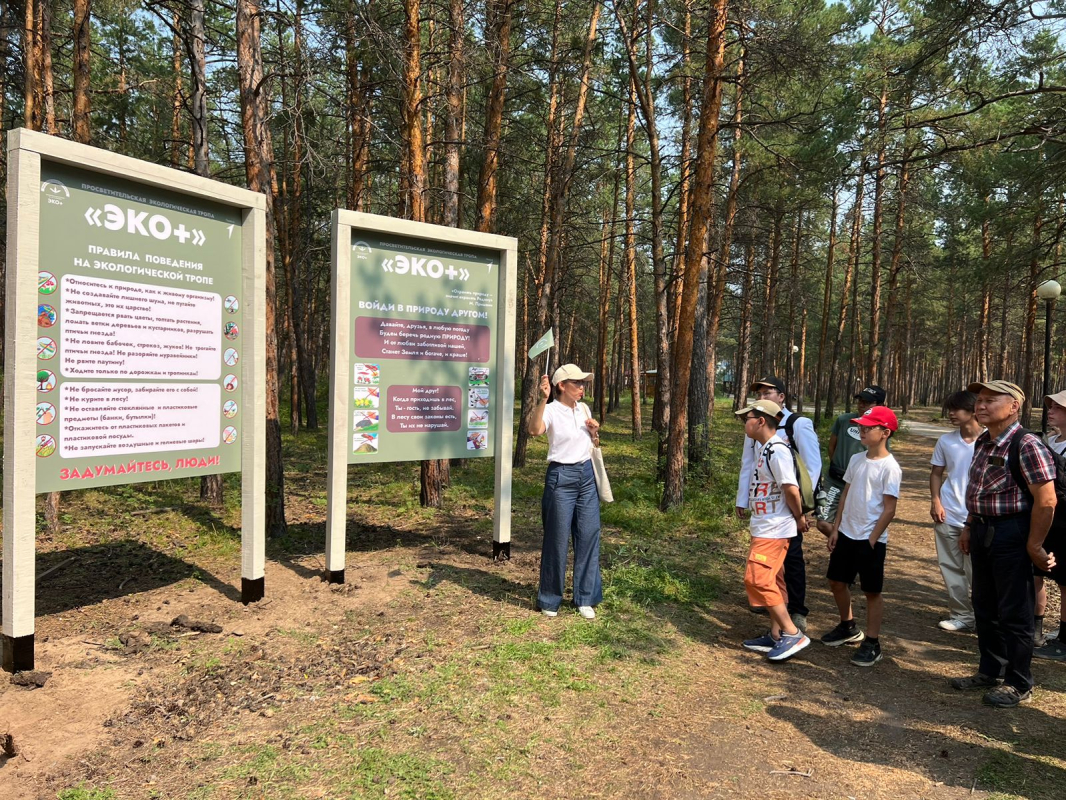 Новая экотропа появилась в городском парке Якутска