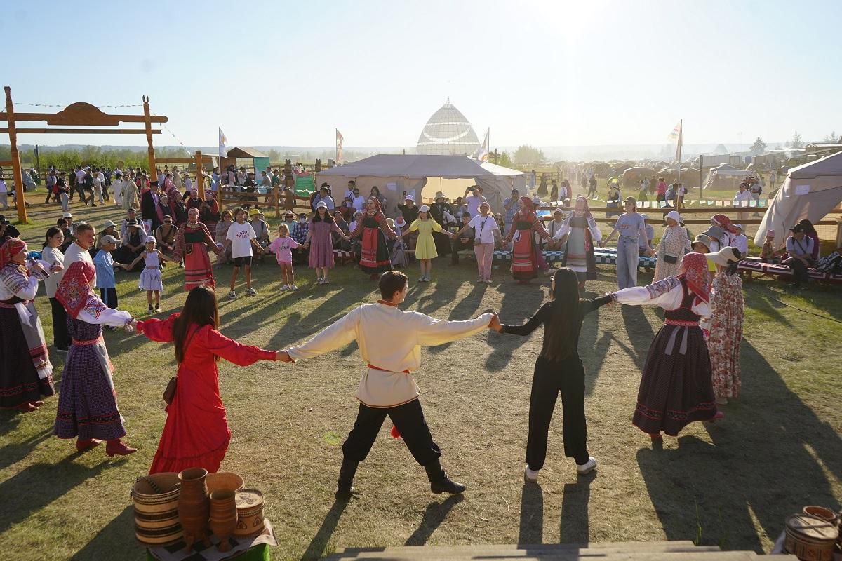 Игры народов России представили в Культурном парке VIII Игр «Дети Азии»