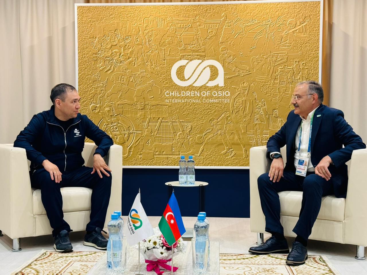 Владимир Максимов встретился с руководителем спортивной делегации Азербайджанской Республики
