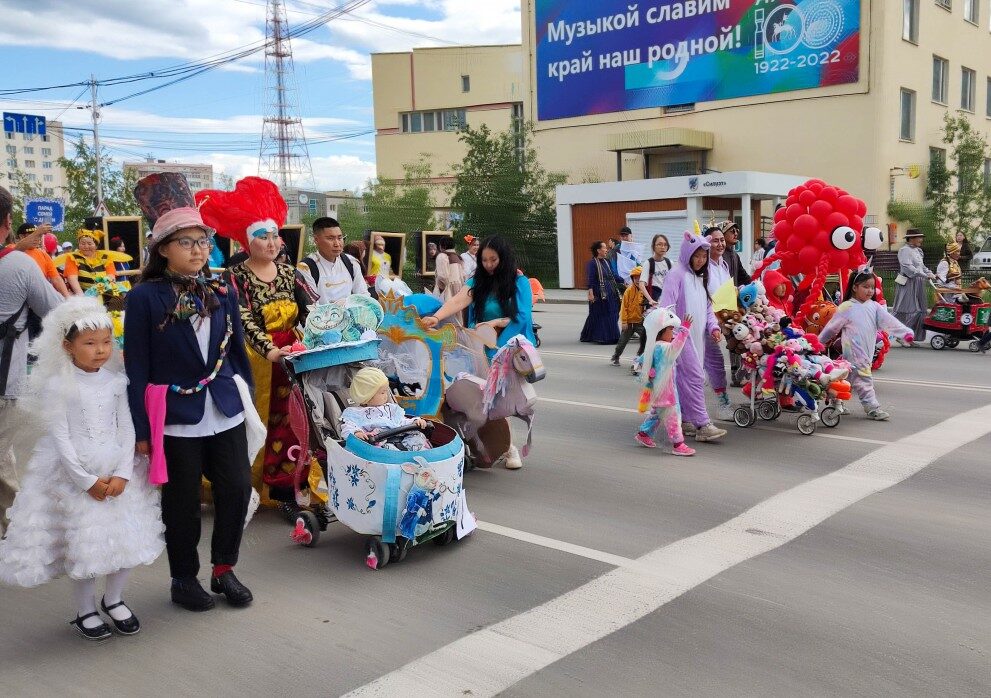 Шествие-парад состоится в День семьи, любви и верности в Якутске